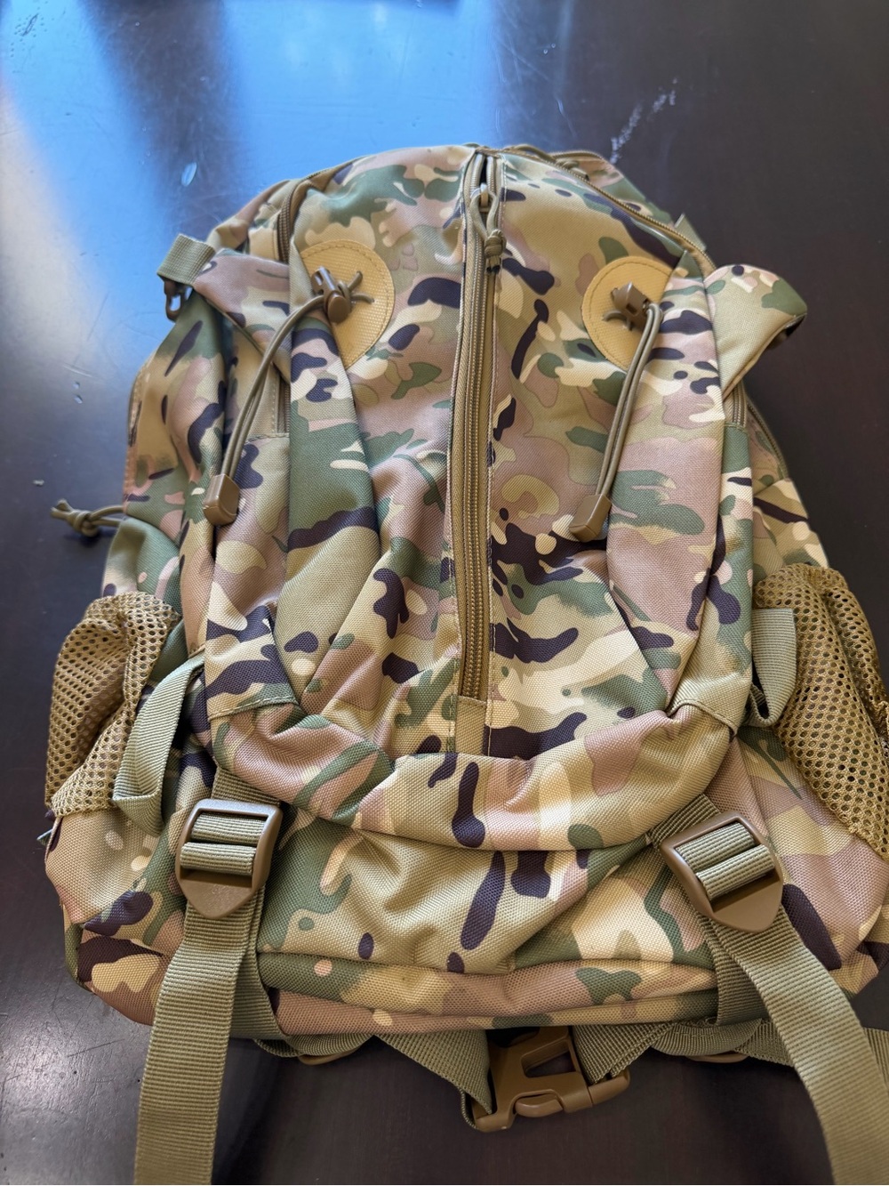 Unbranded Men’s Camouflage Tactical Backpack - Green Camo, New no tag